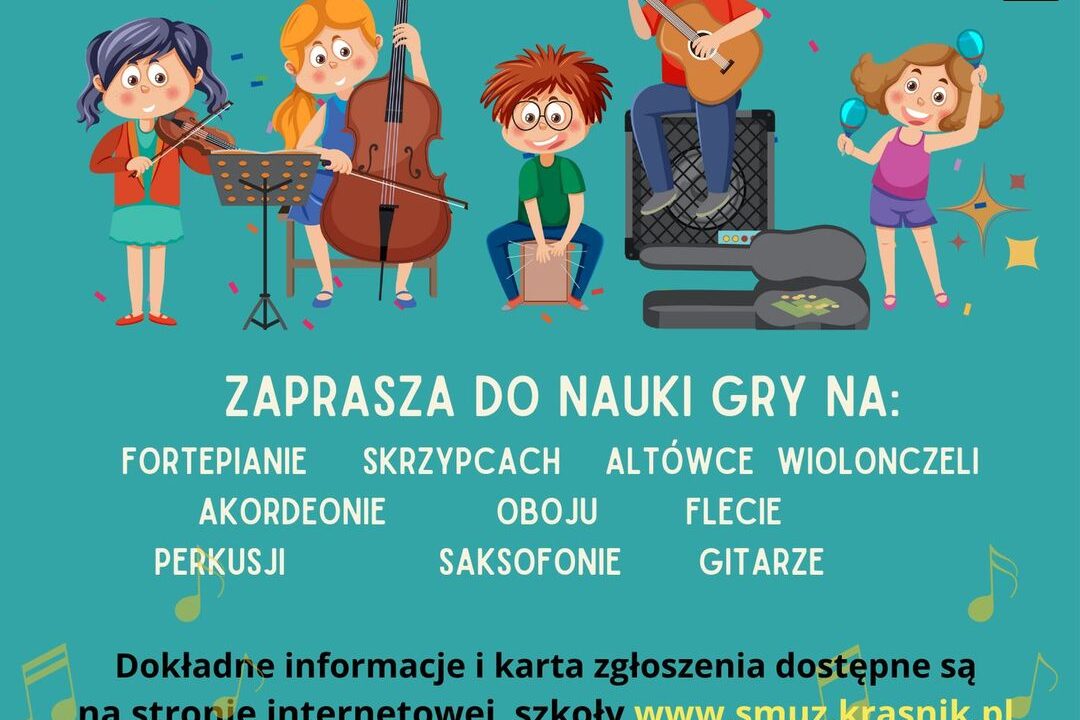 Zaczynamy REKRUTACJĘ NA ROK SZKOLNY 2024/2025